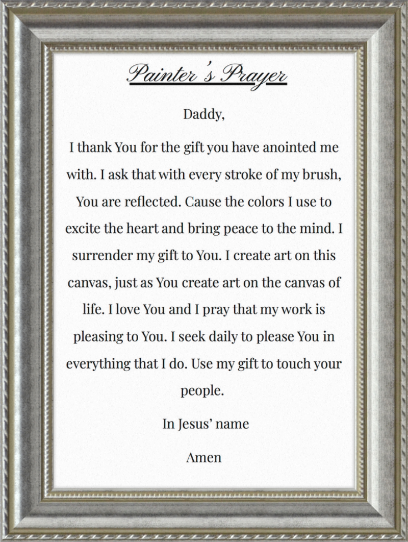 The Painters prayer