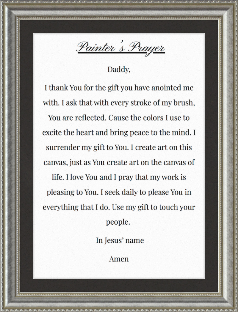 The Painters prayer