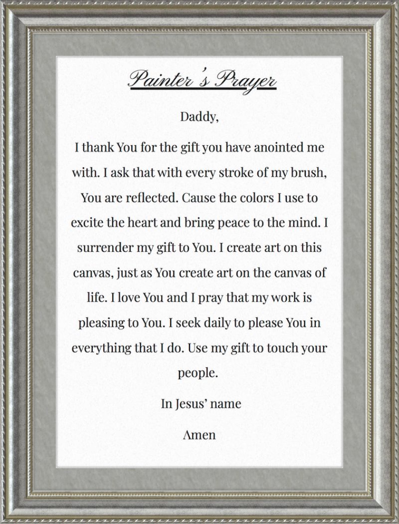 The Painters prayer