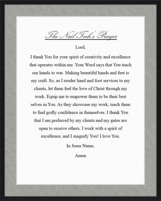 Nail Tech's Prayer
